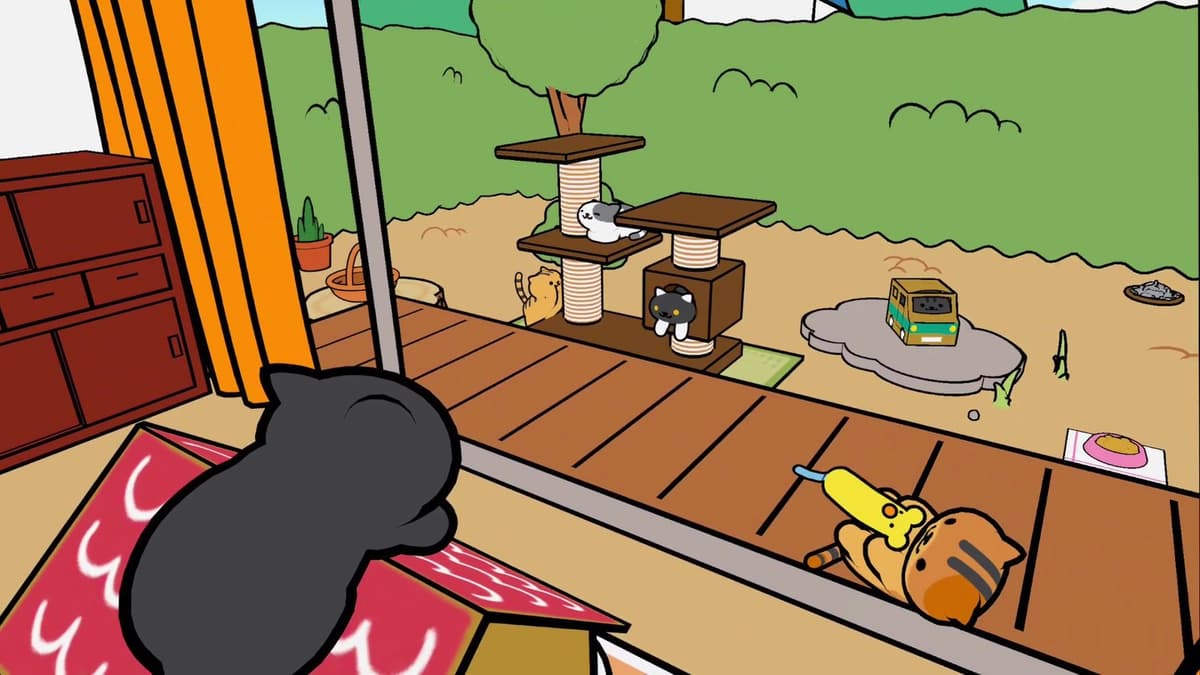 Neko Atsume screenshot 1